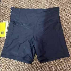 All In Motion Women's Dark Blue Bike Shorts